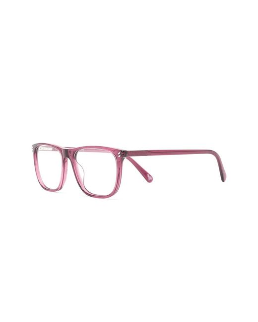 Stella McCartney Brown Angular Glasses