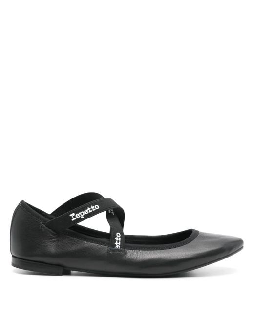 Repetto Black Joana Ballerina Shoes