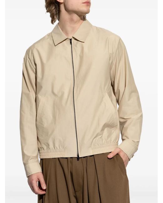 Theory Natural Zip-Up Lightweight Jacket for men