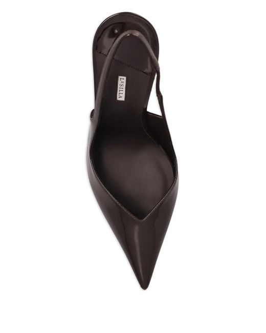 Le Silla Black 100Mm Vivienne Pumps