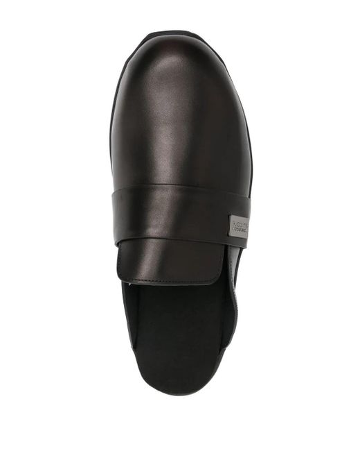 Tom Wood Black X Suicoke Leather Sandals for men