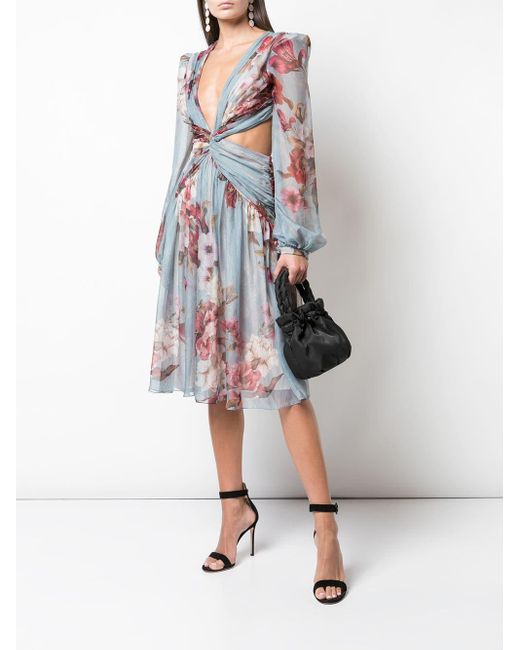 patbo peony bustier dress