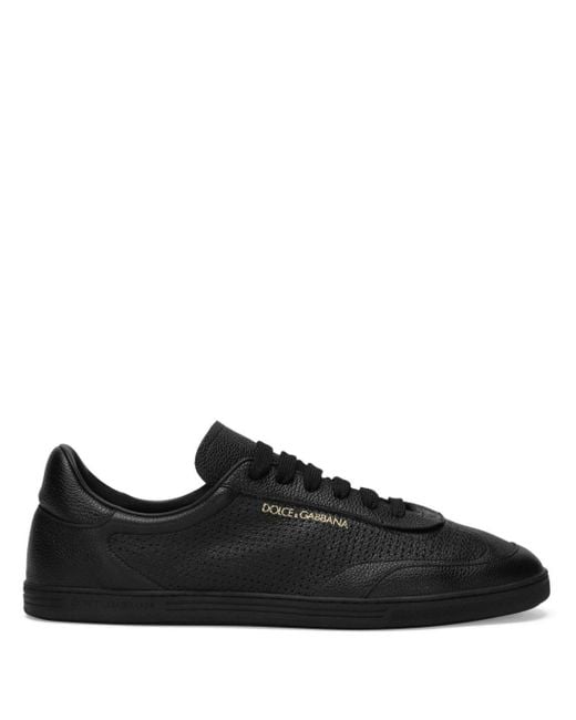 Dolce & Gabbana Black Saint Tropez Low-top Sneakers for men