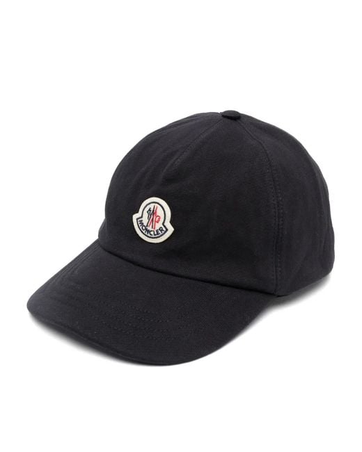 Moncler Baseballkappe Mit Logo-Patch in Blue für Herren