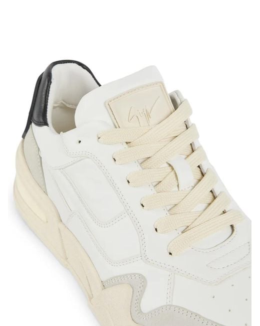 Giuseppe Zanotti White Gz-Casper Sneakers for men