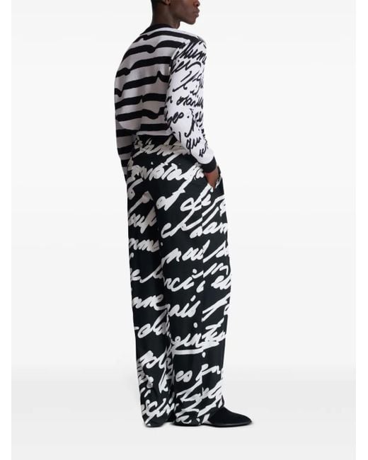 メンズ Balmain Love Letter パンツ White