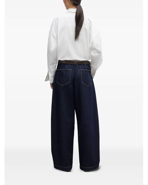 Cordera Blue Wide-Leg Jeans