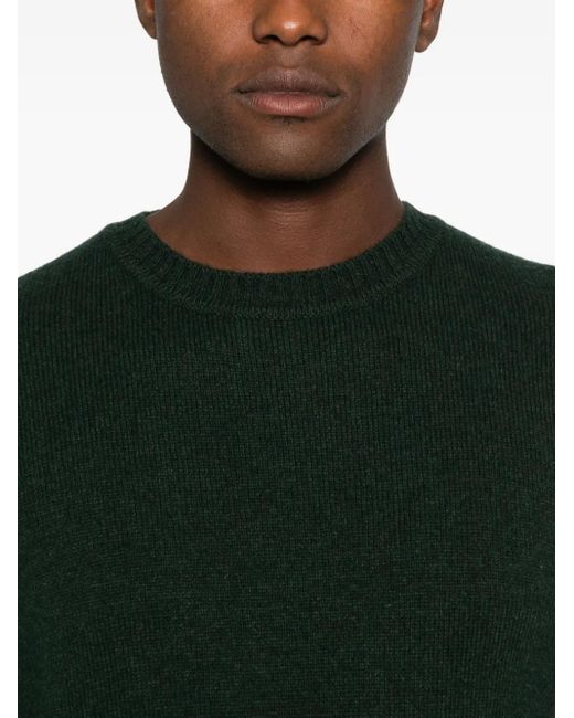 Impure Green Charlie Crew-Neck Sweater for men