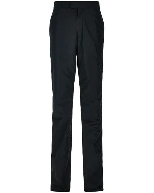 Ferragamo Blue Straight-Leg Tailored-Cut Trousers for men