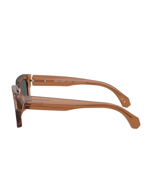 Alain Mikli Gray Square Sunglasses