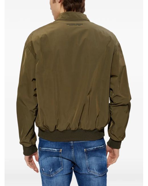 DSquared² Bomberjack Met Rits in het Green voor heren