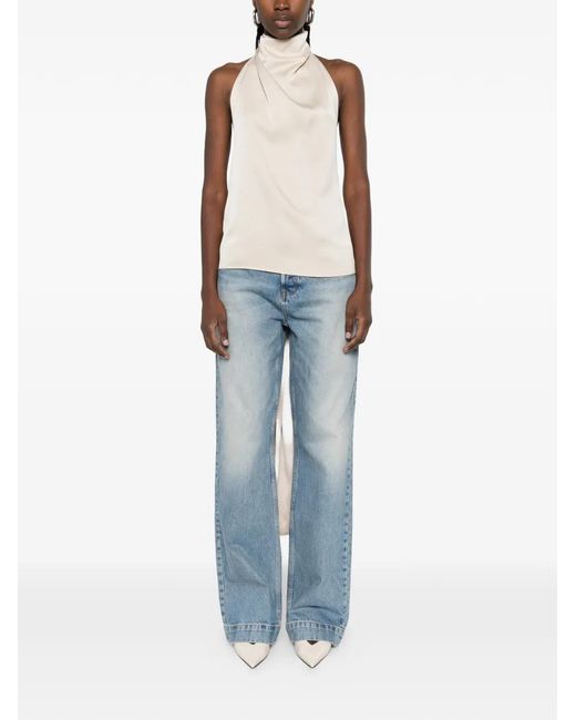 Esse Studios White Wrap Top