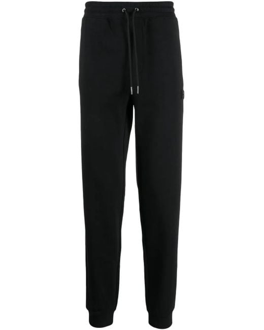 HUGO Boss Black Thick Cotton Drawstring Waist Joggers Pants for men
