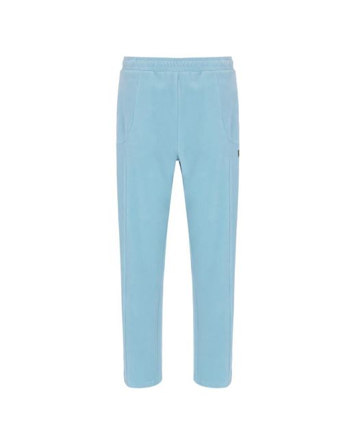 Fila Blue Lorrie Velour Track Pants for men