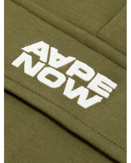 Aape By A Bathing Ape Green Aapenow Moonface Cargo Pants for men