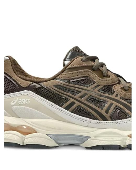 Asics Brown Storm Cage Sneakers