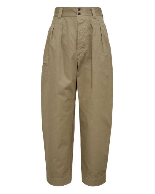 メンズ Comme des Garçons プリーツパンツ Green