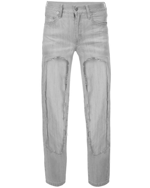 Haculla Gray Cut Out Jeans