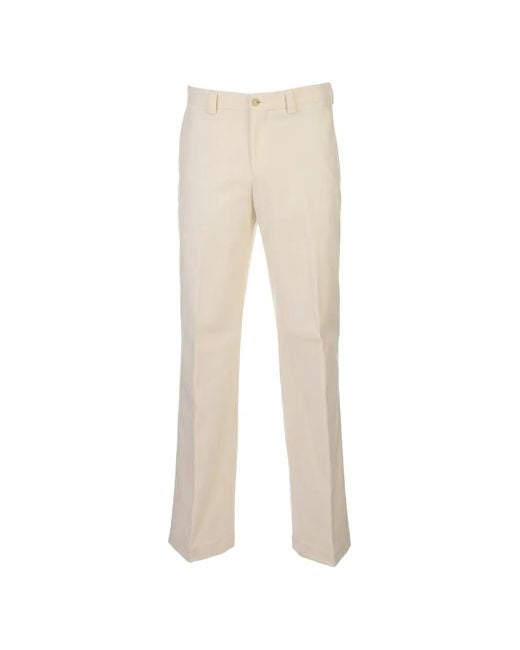 Boss Natural Straight-Leg Trousers for men