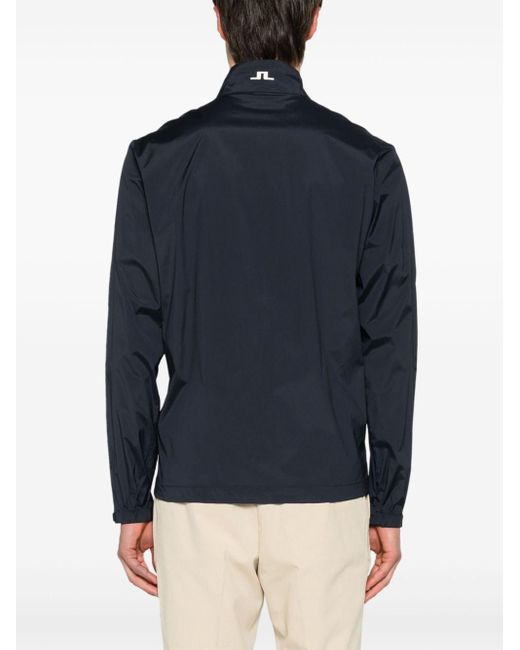 J.Lindeberg Blue Ash Zip-up Lightweight Jacket for men