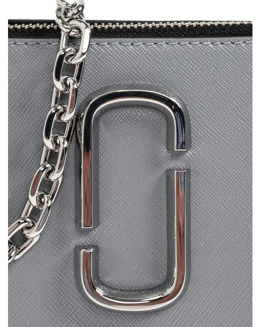 Marc Jacobs Gray Snapshot Rectangular Mini Bag