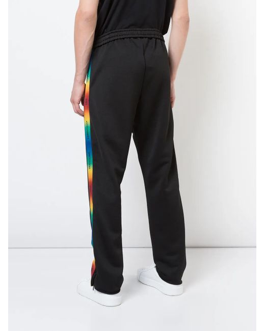 Off-White c/o Virgil Abloh Black Dad Time Travelling Track Trousers for men