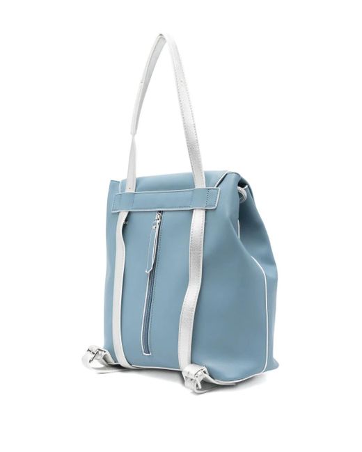 Ara Blue Elliot Flap-Closure Backpack
