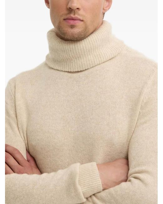 Jersey de punto con cuello vuelto American Vintage de hombre de color Natural