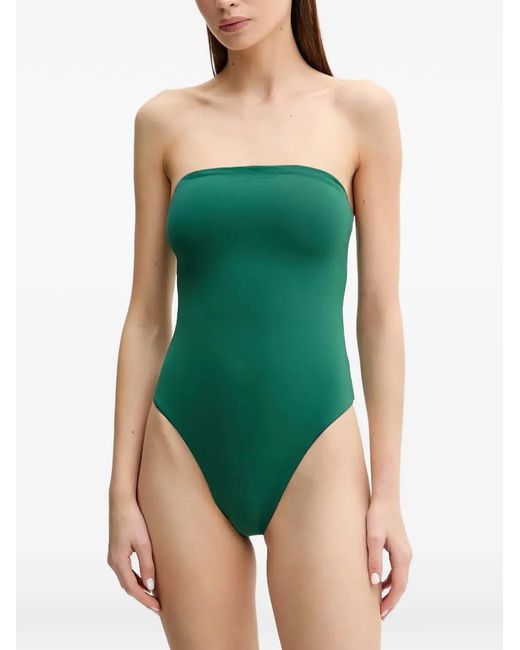 Bondeye Blue Felicia Strapless Swimsuit