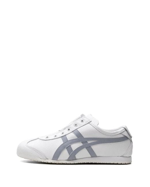 Onitsuka Tiger White Mexico 66 Cream Slip-On-Sneakers