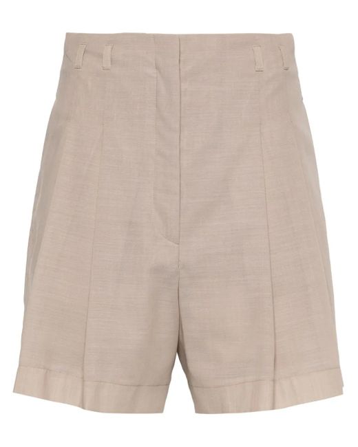 Pantalones cortos con pinzas Philosophy Di Lorenzo Serafini de color Natural