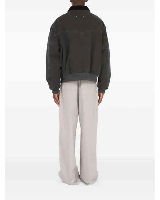 メンズ Maison Margiela ボンバージャケット Black