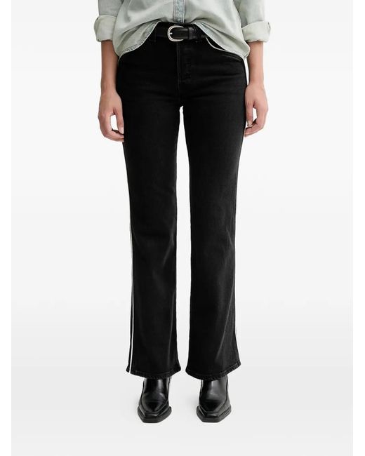 Levi's Black Side-Stripe Jeans