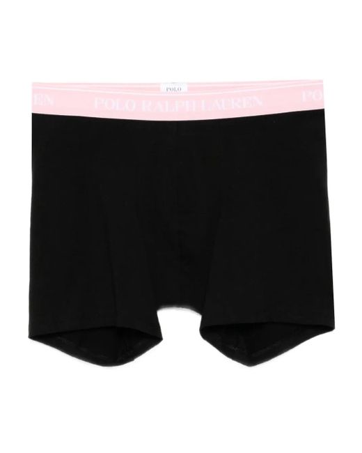 Polo Ralph Lauren White Logo-Waistband Briefs (Set Of Three) for men