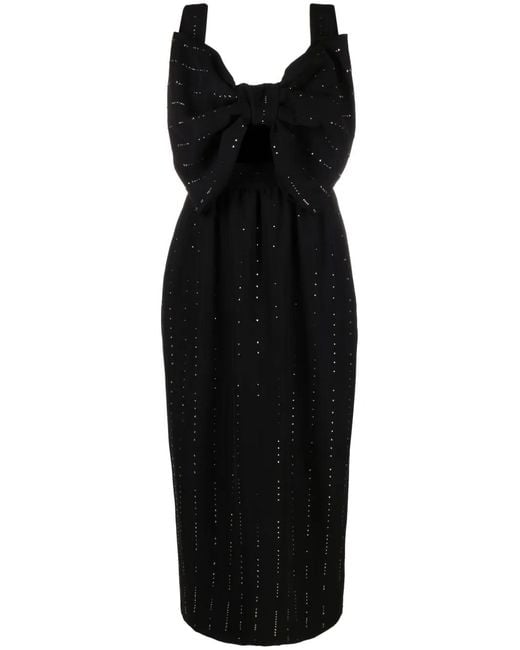 Viktor & Rolf Black Starry Night Crystal-Embellished Dress
