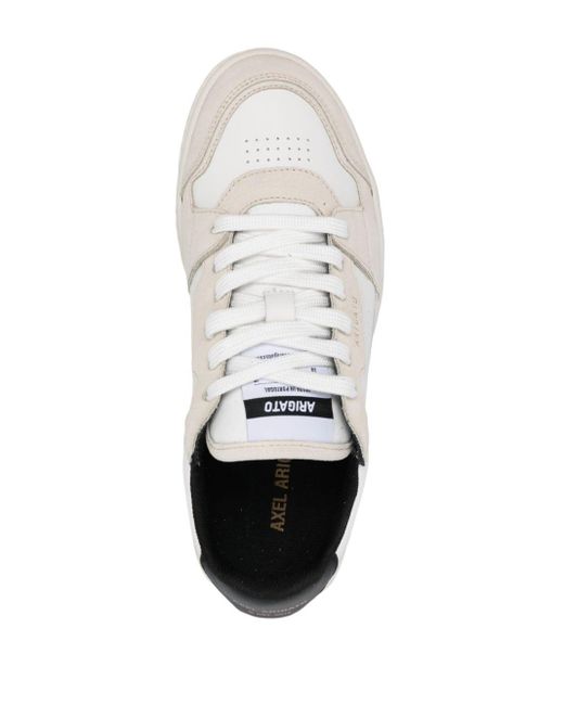 Axel Arigato White Dice Lo Leather Sneakers
