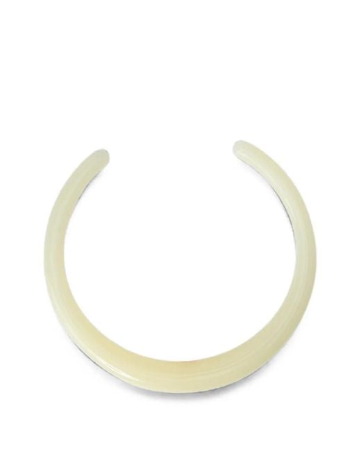 Totême Natural Polished Open-Cuff Necklace