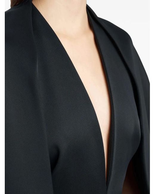 Khaite Black Dakota Dress