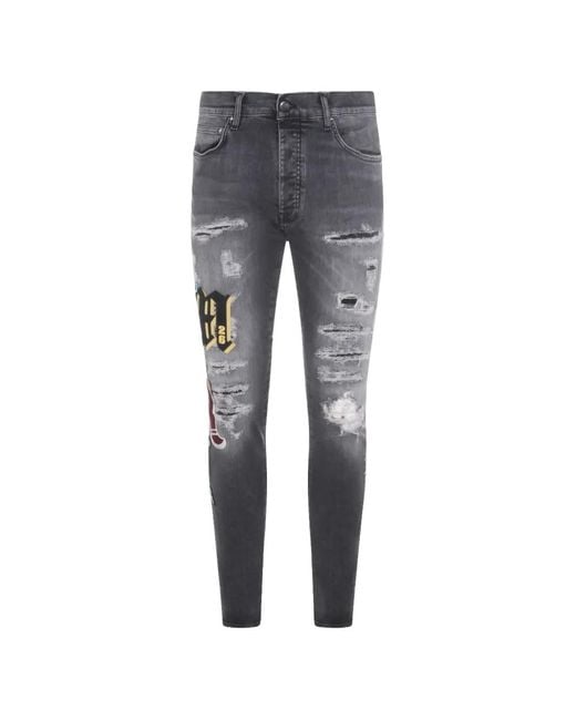 Amiri Gray Denim for men
