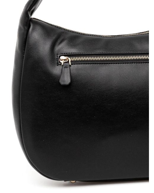 Guess Black Sunetra Logo-Plaque Tote Bag