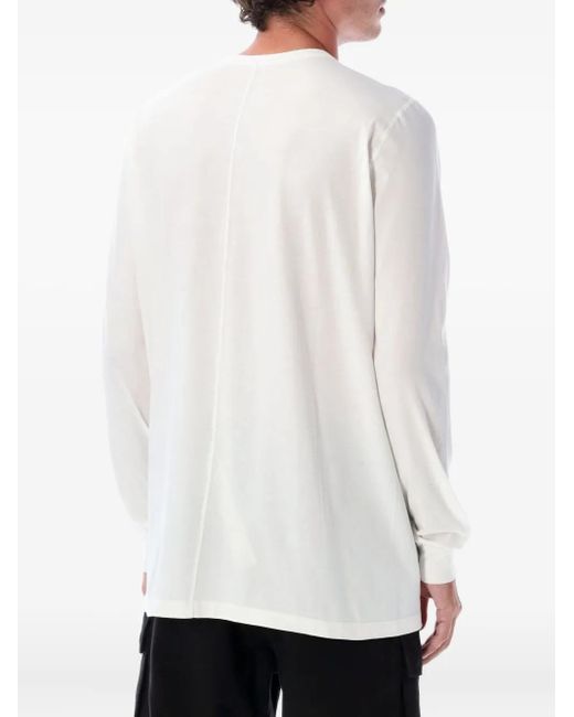 Rick Owens White Long Sleeve Tops for men