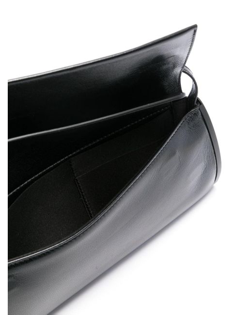 Benedetta Bruzziches Black Kate Leather Clutch Bag