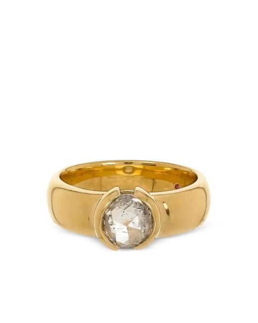 Nimo With Love Metallic 18K Chubby Diamond Ing