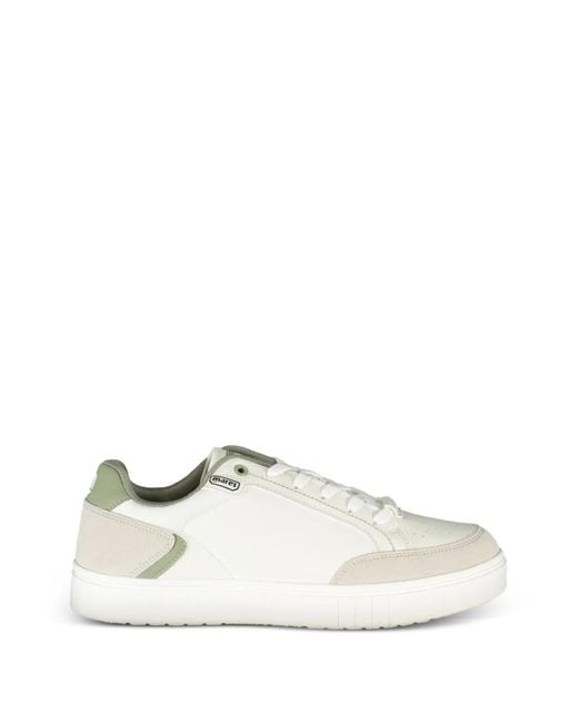 Mares White Baskets À Empiècement Superposé En Daim for men