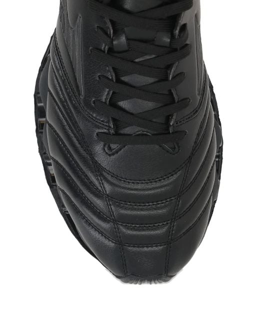 Mizuno Black Wave Prophecy Morelia Leather Low-Top Sneakers