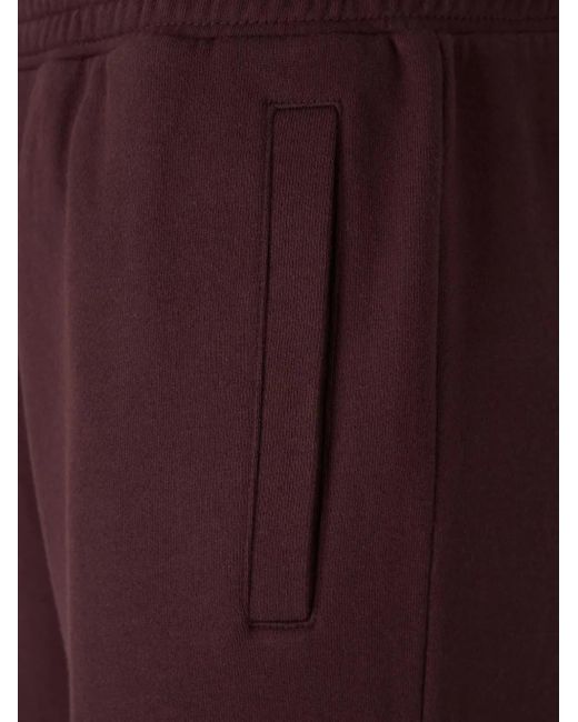 Givenchy Red Logo Plush Joggers for men