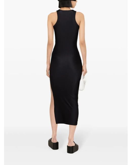 Coperni Black Dress With Side Slit