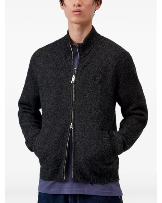 Carhartt Black Curtis Sweater Jacket for men