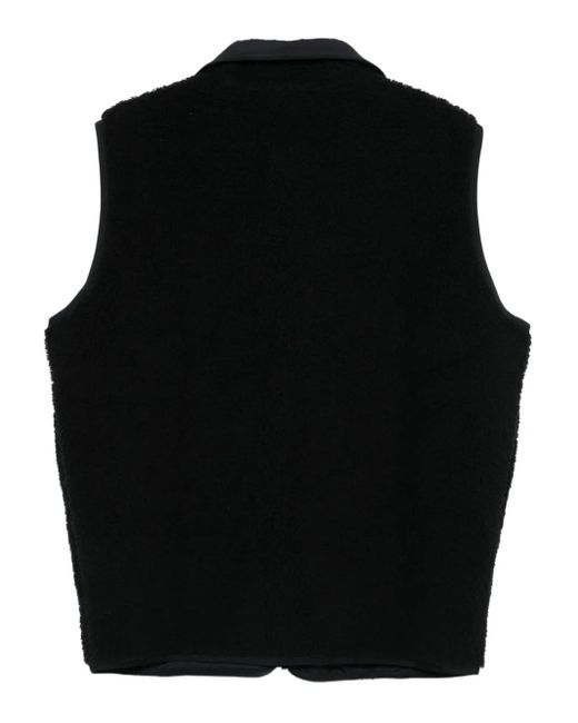 Rossignol Black Alltrack Sherpa Zip-Up Vest for men