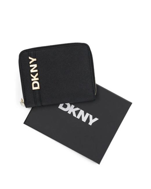 DKNY Black Small Avril Wallet